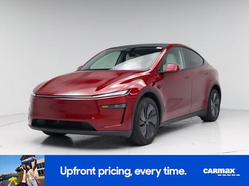 Red 2026 Tesla Model Y Long Range