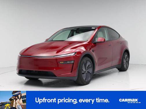 Red 2026 Tesla Model Y Long Range