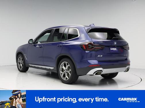 Blue 2022 BMW X3 XDrive30i