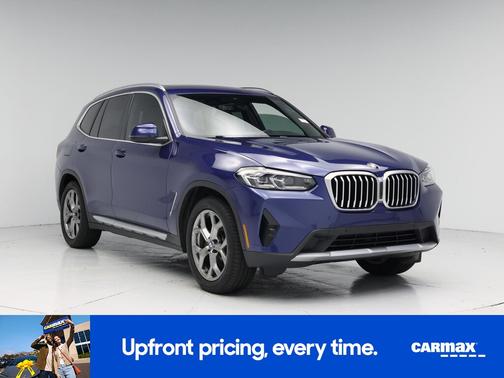 Blue 2022 BMW X3 XDrive30i