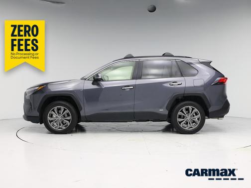 Gray 2025 Toyota RAV4 Hybrid Limited