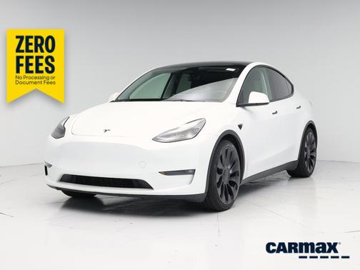 White 2023 Tesla Model Y Performance