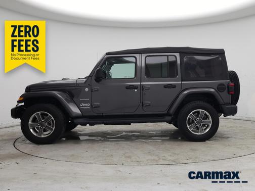 Gray 2022 Jeep Wrangler Unlimited Sahara