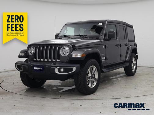 Gray 2022 Jeep Wrangler Unlimited Sahara