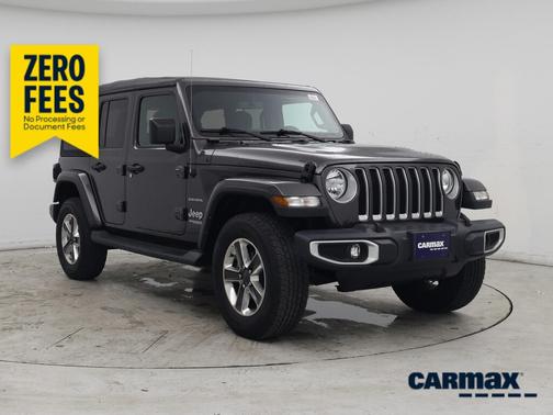 Gray 2022 Jeep Wrangler Unlimited Sahara