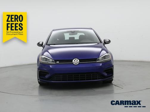 Blue 2018 Volkswagen Golf R
