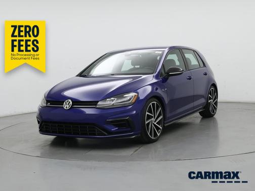 Blue 2018 Volkswagen Golf R