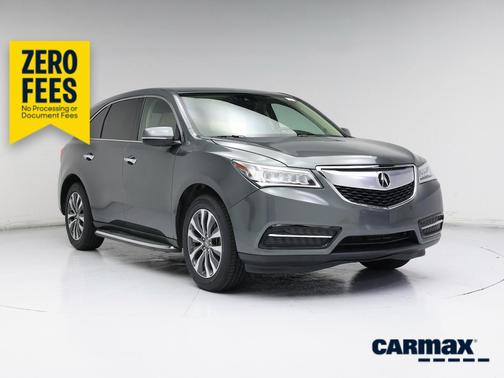 Green 2016 Acura MDX