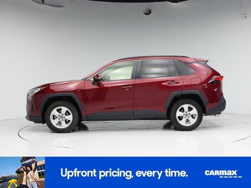 Burgundy 2019 Toyota RAV4 XLE