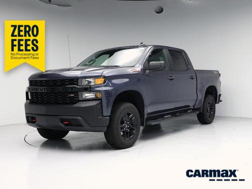 Gray 2021 Chevrolet Silverado 1500 Custom Trail Boss