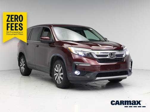 Burgundy 2019 Honda Pilot EX-L
