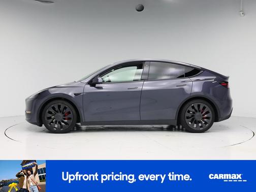 Gray 2022 Tesla Model Y Performance