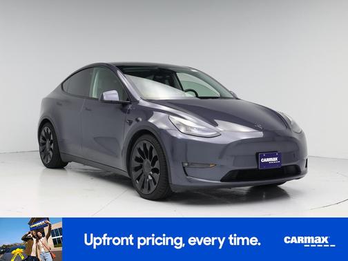 Gray 2022 Tesla Model Y Performance
