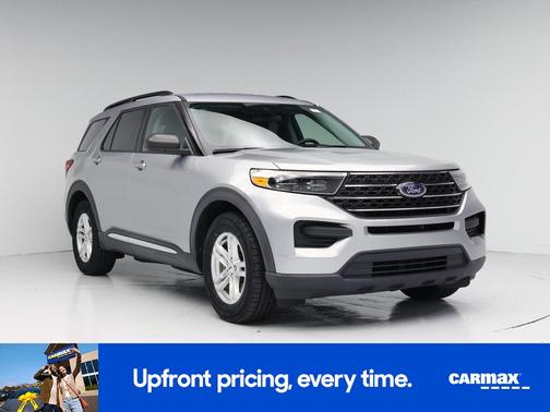 Silver 2020 Ford Explorer XLT