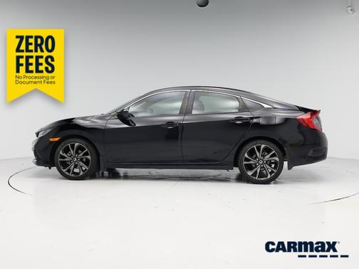 Black 2020 Honda Civic Sport