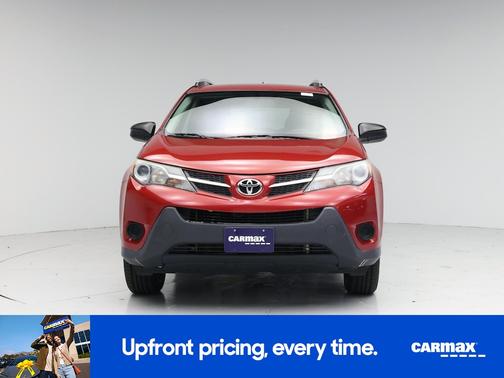 Red 2015 Toyota RAV4 LE