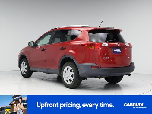 Red 2015 Toyota RAV4 LE