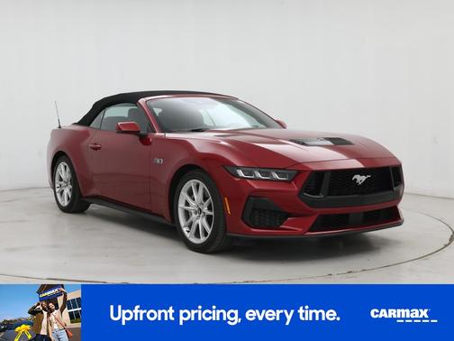 Burgundy 2024 Ford Mustang GT Premium