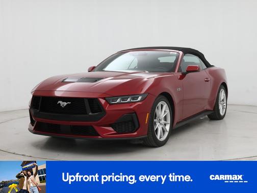 Burgundy 2024 Ford Mustang GT Premium