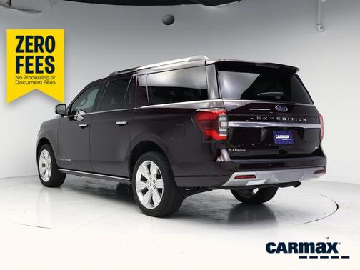 Burgundy 2024 Ford Expedition Max Platinum