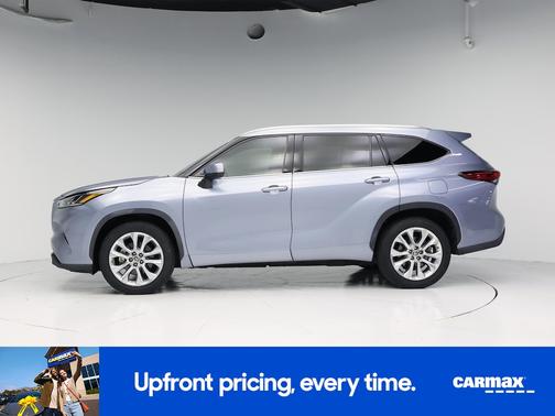 Blue 2020 Toyota Highlander Limited