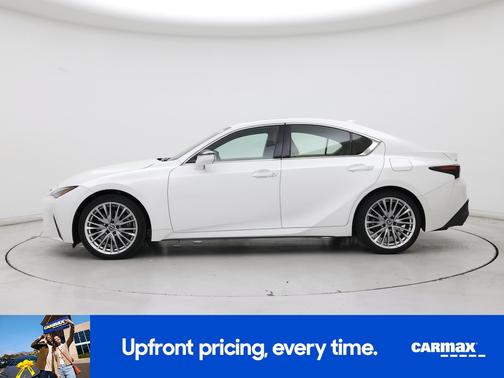 White 2023 Lexus IS 300