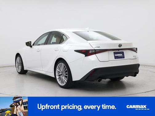 White 2023 Lexus IS 300