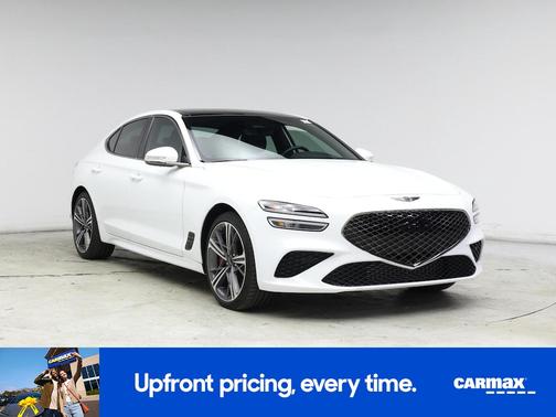 White 2025 Genesis G70 Sport Advanced