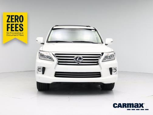 White 2015 Lexus LX 570