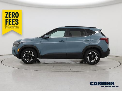 Blue 2024 Kia Seltos EX
