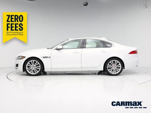 White 2018 Jaguar XF 25t Prestige