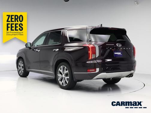Burgundy 2021 Hyundai PALISADE Limited