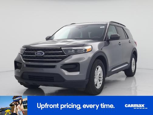 Gray 2022 Ford Explorer XLT