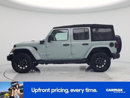 Gray 2023 Jeep Wrangler 4xe Unlimited Sahara