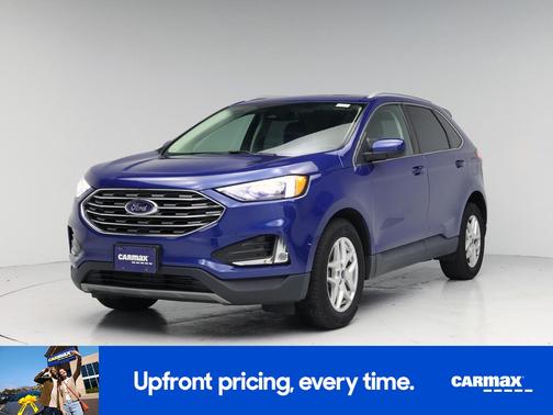 Blue 2022 Ford Edge SEL