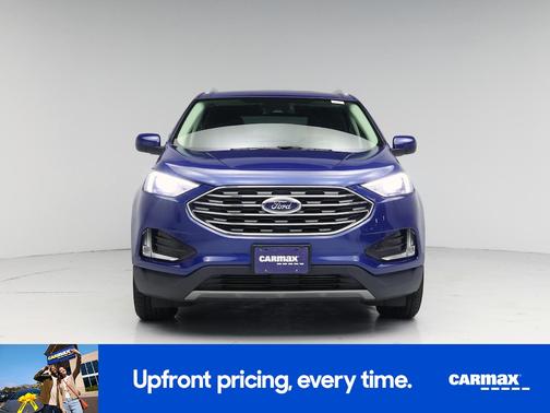 Blue 2022 Ford Edge SEL