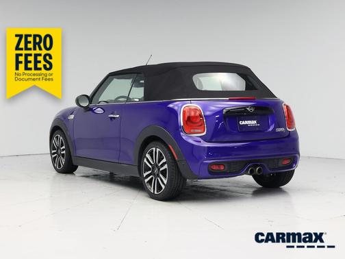 Blue 2019 MINI Convertible S