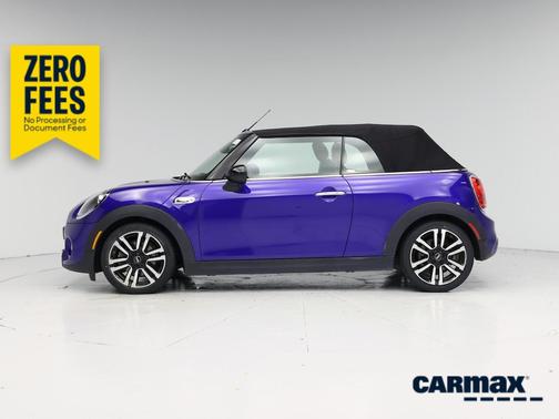 Blue 2019 MINI Convertible S
