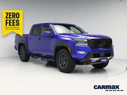 Blue 2024 Nissan Frontier PRO-4X