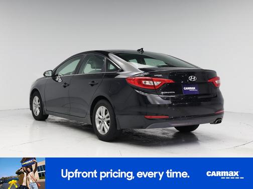 Black 2017 Hyundai SONATA SE