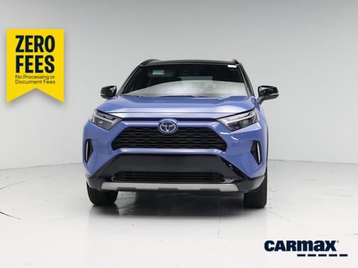 Blue 2023 Toyota RAV4 Hybrid XSE