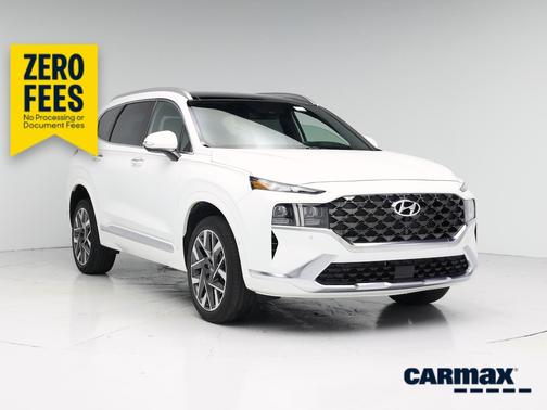 White 2023 Hyundai SANTA FE Calligraphy