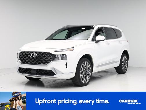 White 2023 Hyundai SANTA FE Calligraphy