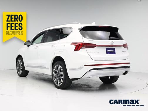White 2023 Hyundai SANTA FE Calligraphy
