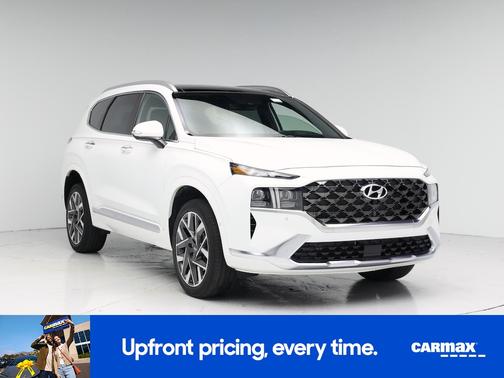 White 2023 Hyundai SANTA FE Calligraphy