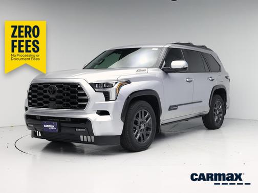 Silver 2024 Toyota Sequoia Platinum