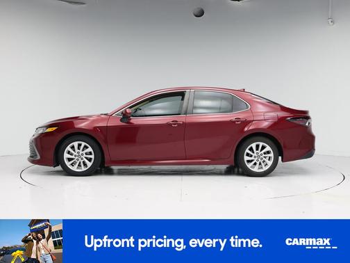Burgundy 2021 Toyota Camry LE