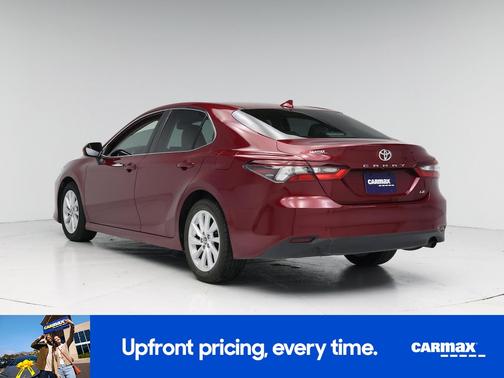 Burgundy 2021 Toyota Camry LE