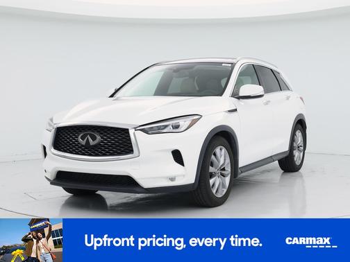 White 2019 INFINITI QX50 Luxe