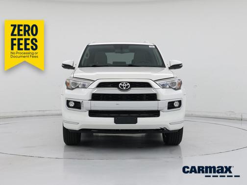 White 2019 Toyota 4Runner Limited
